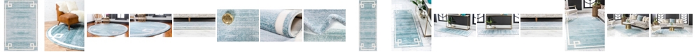 Jill Zarin  Lenox Hill Uptown Jzu005 Turquoise Area Rug Collection